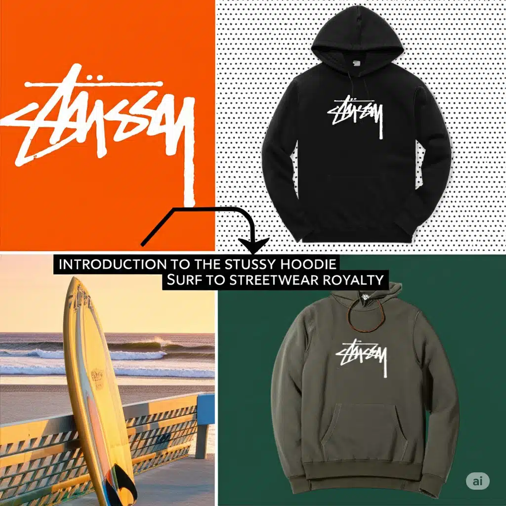 Introduction to the Stussy Hoodie: Surf to Streetwear Royalty