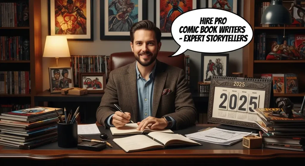 Hire Pro Comic Book Writers in 2025 - Expert Storytellers