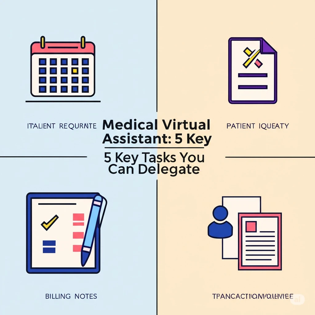 Medical Virtual Assistant: 5 Key Tasks You Can Delegate