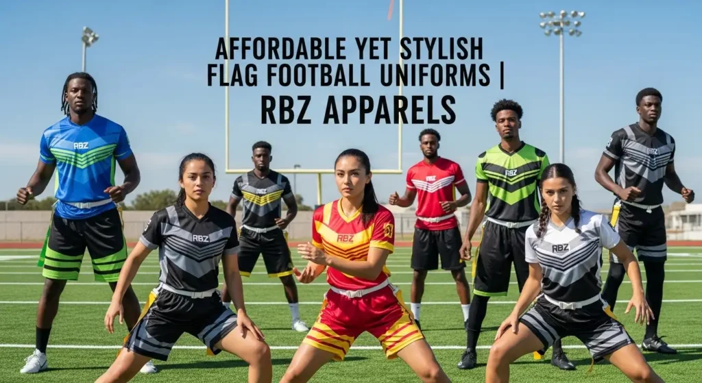 Affordable Yet Stylish Flag Football Uniforms | RBZ Apparels