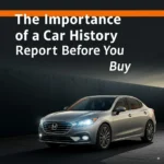 The Importance of a Car History Report Before You Buy