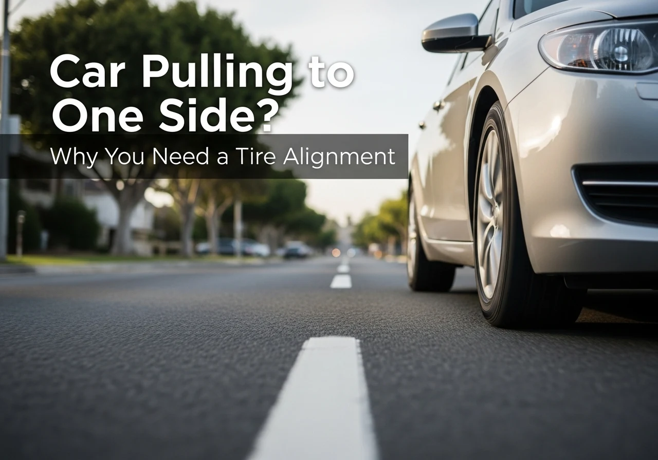 Car Pulling to One Side? Why You Need a Tire Alignment