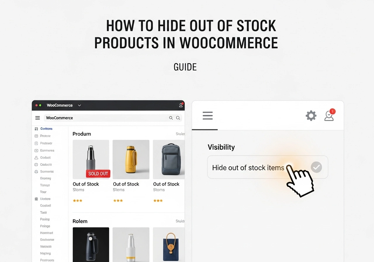How to Hide Out of Stock Products in WooCommerce | Guide