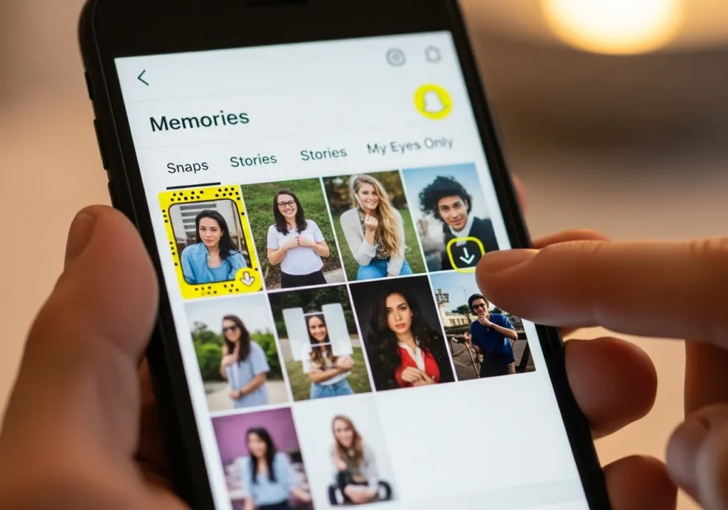 How to Download Memories on Snap Chat